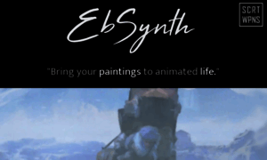 Ebsynth.com thumbnail