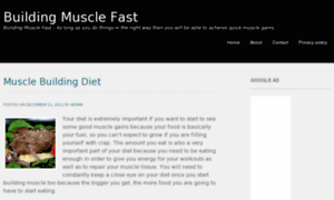 Ebuildingmusclefast.info thumbnail