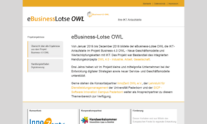 Ebusinesslotse-owl.de thumbnail