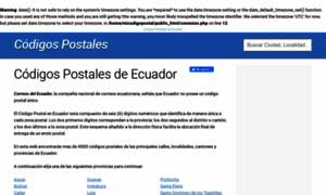 Ec.micodigopostal.info thumbnail