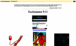 Ecclesiastes911.net thumbnail