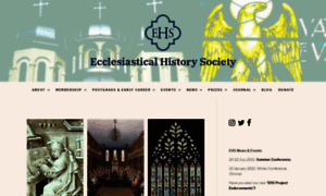 Ecclesiasticalhistorysociety.com thumbnail