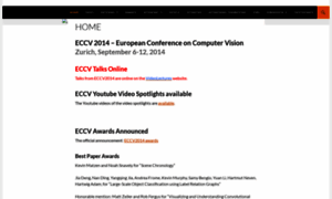 Eccv2014.org thumbnail