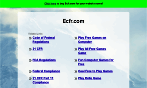 Ecfr.com thumbnail