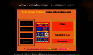 Echafaudage-aluminium.com thumbnail