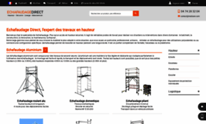 Echafaudagedirect.fr thumbnail