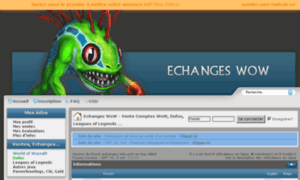 Echanges-w0w.com thumbnail