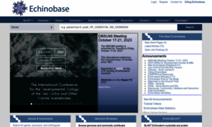 Echinobase.org thumbnail