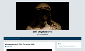 Echochrystusakrola.org thumbnail