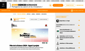 Echosciences-normandie.fr thumbnail