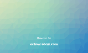 Echowisdom.com thumbnail