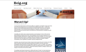 Ecig.org thumbnail