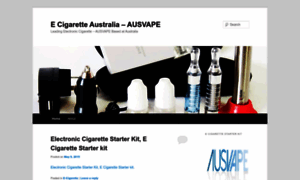 Ecigaretteaustralia.wordpress.com thumbnail