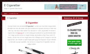 Ecigaretter.btlc.dk thumbnail