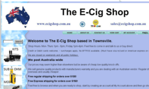 Ecigshop.com.au thumbnail