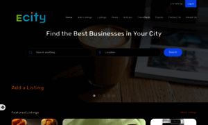 Ecitybiz.com thumbnail