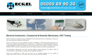 Eckelelectrical.co.uk thumbnail