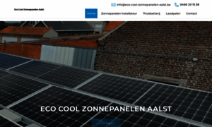 Eco-cool-zonnepanelen-aalst.be thumbnail