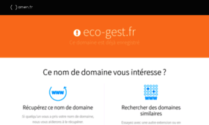 Eco-gest.fr thumbnail