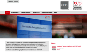 Eco-institut-label.de thumbnail