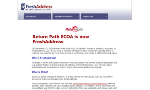 Ecoa.returnpath.net thumbnail