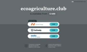 Ecoagriculture.club thumbnail