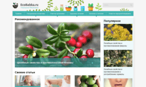 Ecobabka.ru thumbnail
