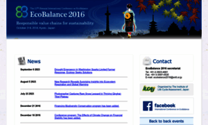 Ecobalance2016.org thumbnail