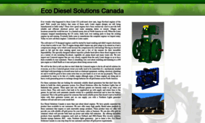 Ecodieselcanada.com thumbnail