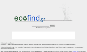 Ecofind.gr thumbnail