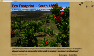 Ecofootprintsa.blogspot.com thumbnail