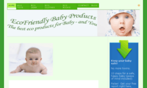 Ecofriendlybabyproducts.net thumbnail