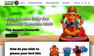 Ecofriendlyganeshaidols.com thumbnail