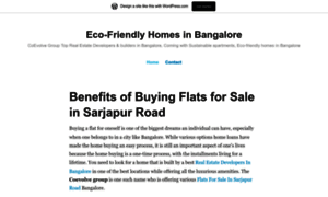 Ecofriendlyhomesinbangalore.wordpress.com thumbnail