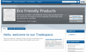 Ecofriendlyproducts.bttradespace.com thumbnail