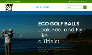 Ecogolfballs.com thumbnail