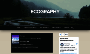 Ecography.org thumbnail