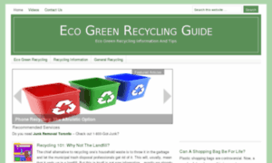 Ecogreenrecyclingguide.com thumbnail