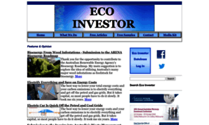 Ecoinvestor.com.au thumbnail