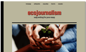 Ecojournalism.org thumbnail