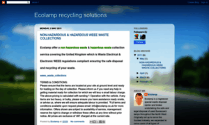 Ecolamprecyclingsolutions.blogspot.com thumbnail