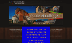 Ecole-college-sainte-therese.fr thumbnail