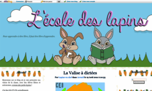 Ecole-des-lapins.eklablog.com thumbnail