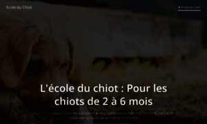 Ecole-du-chiot.com thumbnail