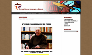 Ecole-franciscaine-de-paris.fr thumbnail