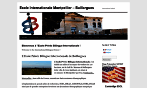 Ecole-privee-bilingue-internationale-montpellier.fr thumbnail