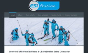 Ecole-ski-evasion.com thumbnail