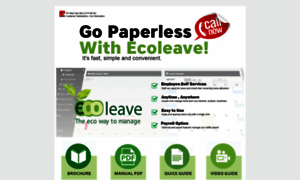 Ecoleave.info thumbnail