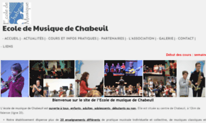Ecoledemusiquedechabeuil.fr thumbnail