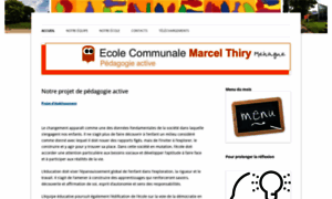 Ecolemarcelthiry.be thumbnail